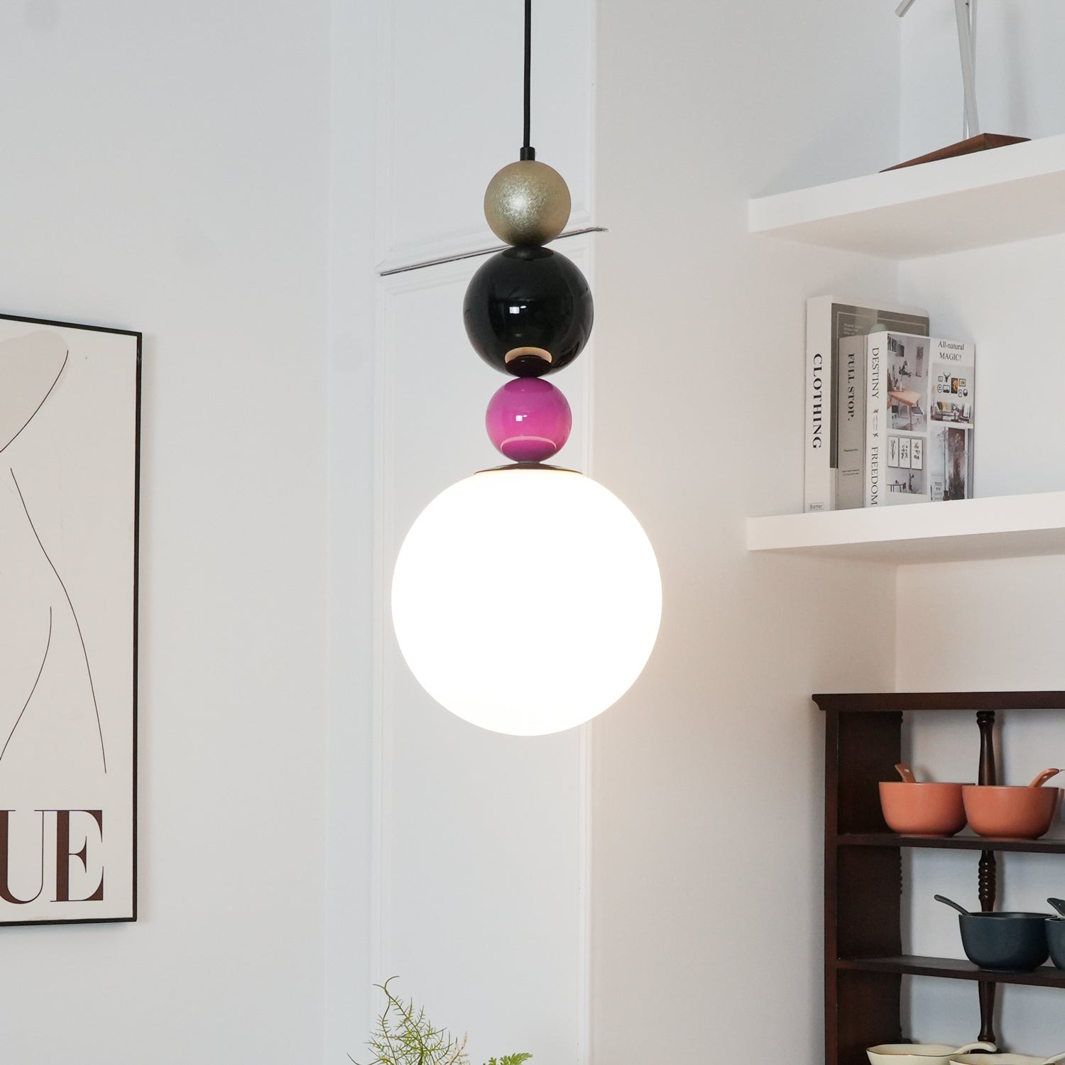 Moderne Kalebas Bol Hanglamp HL725
