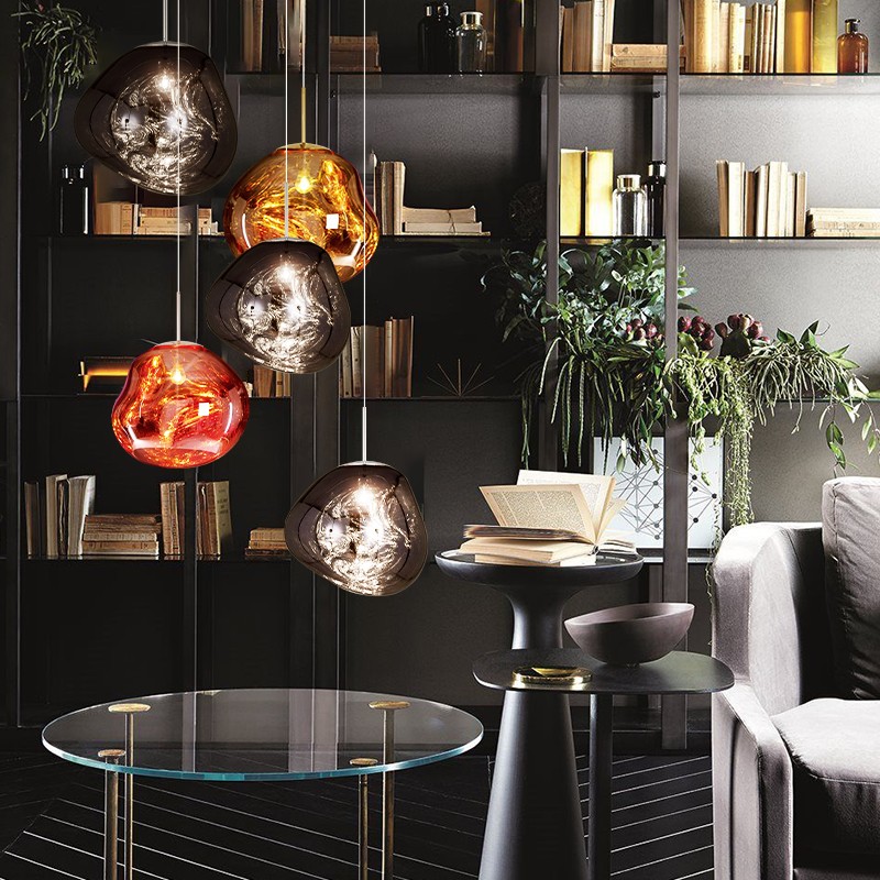 Glass Dynamic Surface Hanglamp