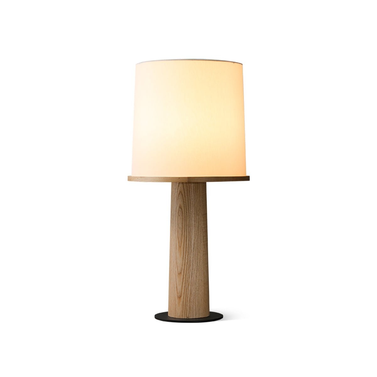 Modieuze licht- en schaduwfles tafellamp HL579