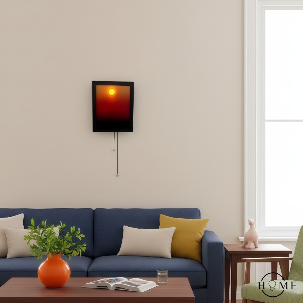 Zonsondergang fotolijst wandlamp - moderne decoratieve lamp HL1832