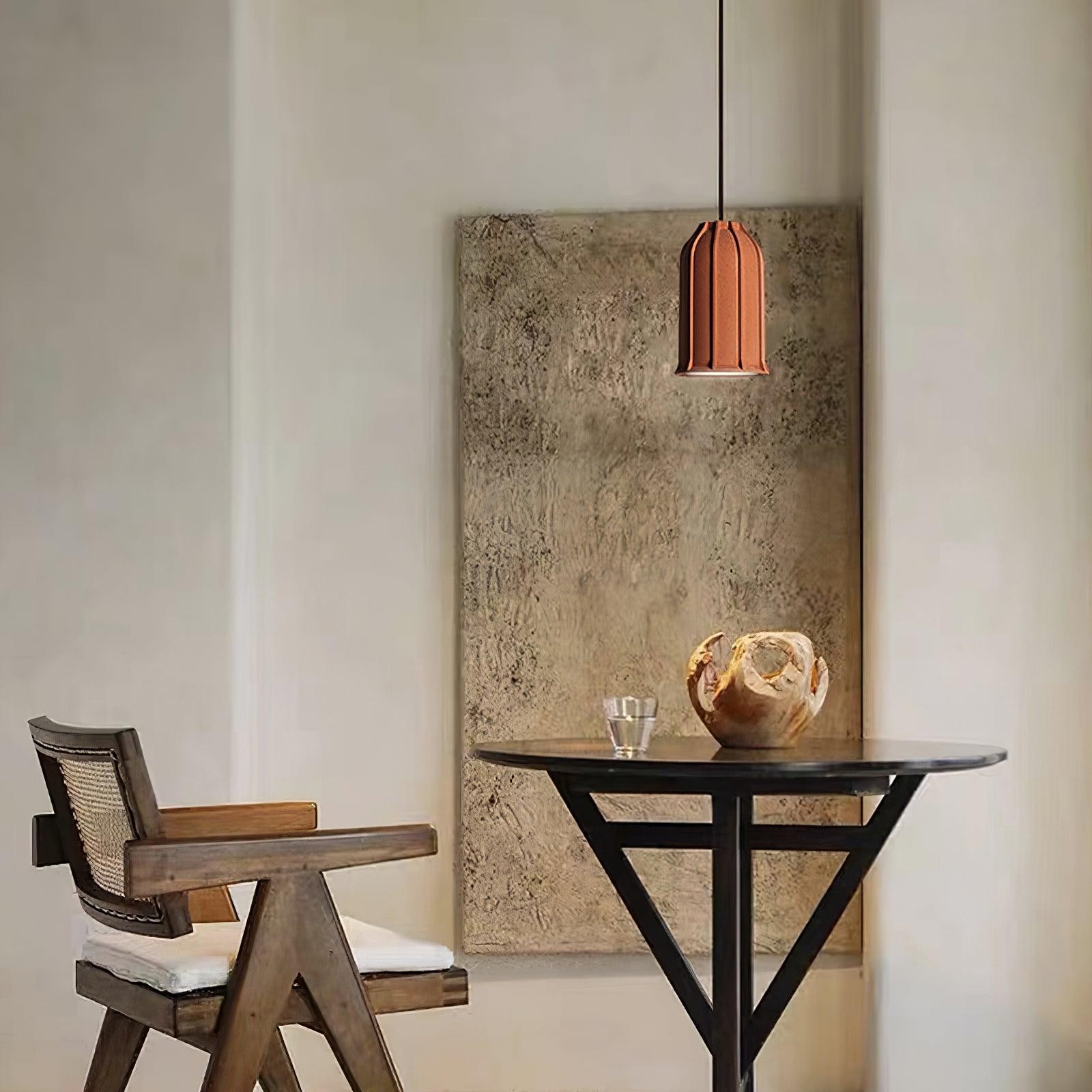 Industriële stijl cement terracotta ambachtelijke hanglamp HL738