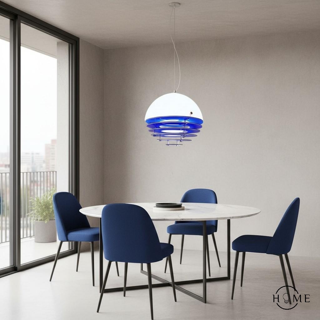 Moderne Bauhaus Sunset Atmosphere Bolvormige Hanglamp HL1002