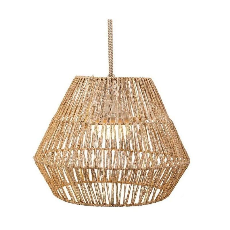 Sisine LED rustieke rotan hanglamp