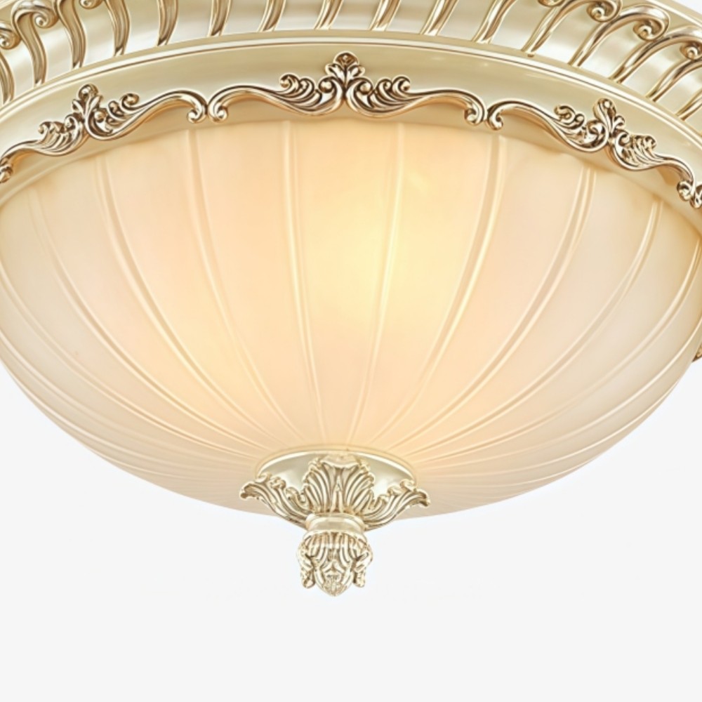 Europese vintage stijl plafondlamp van hars voor slaapkamer HL447