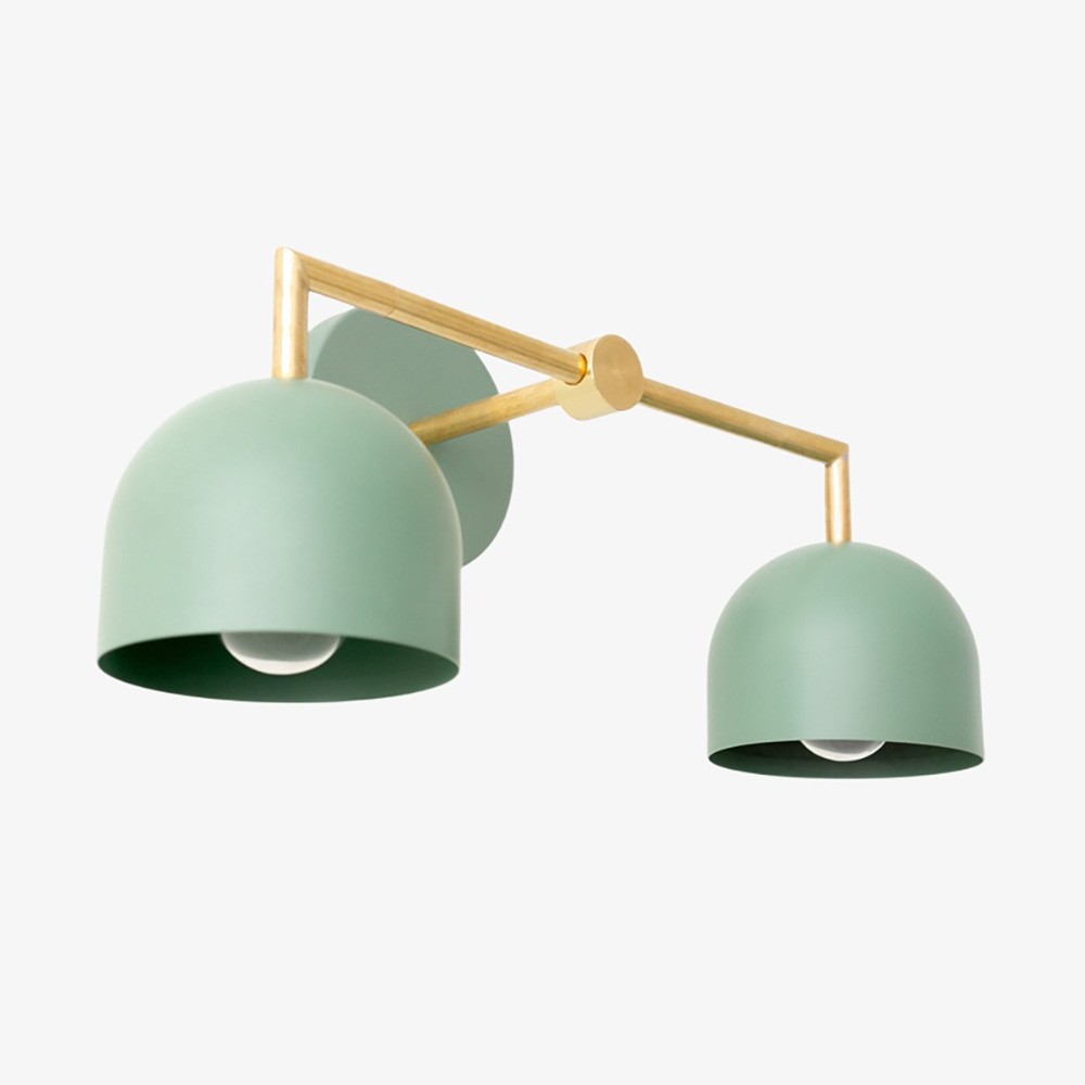Metio Dome Farmhouse Vanity Wandlamp Kleurrijke Metalen Wandlamp HL1808
