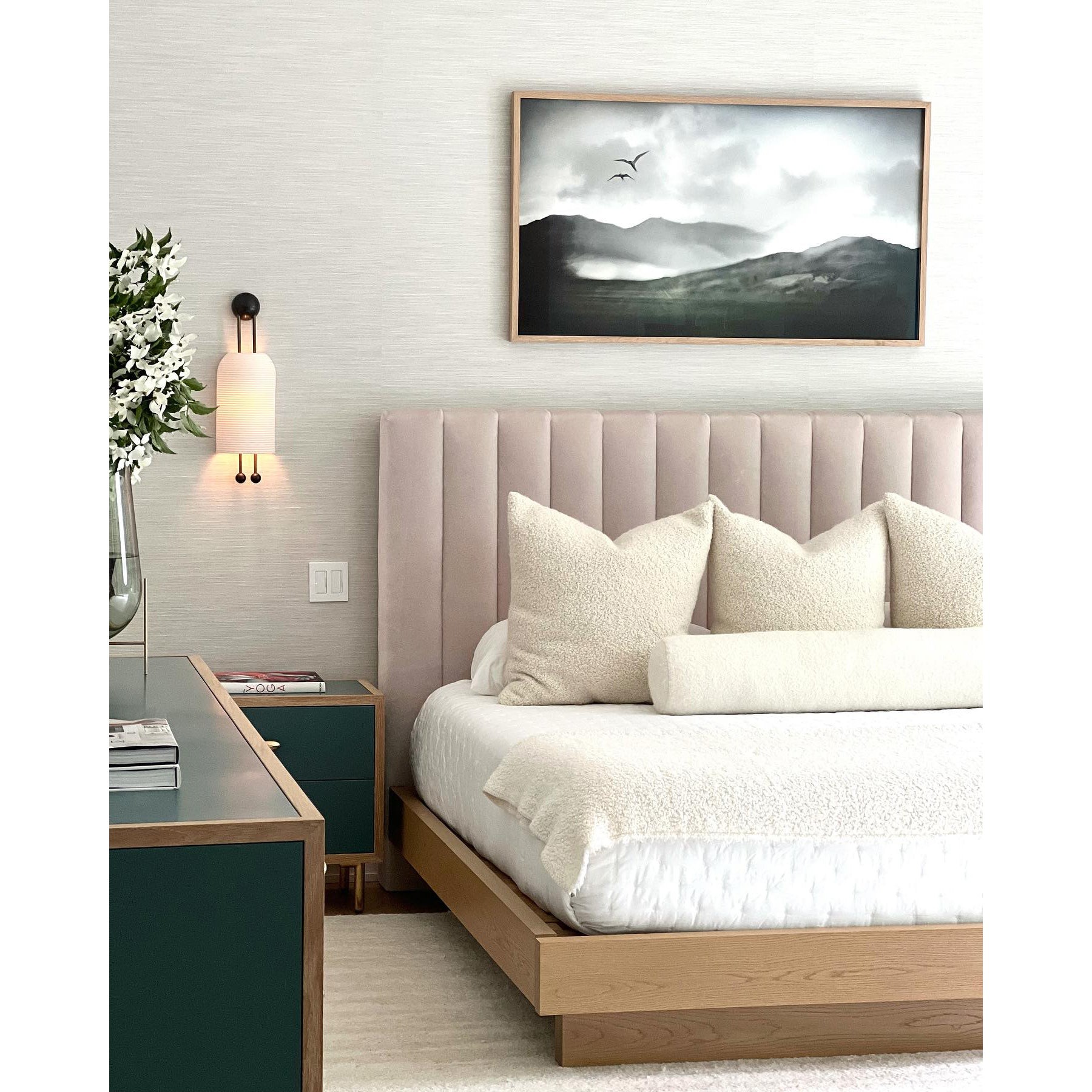 Wandlamp met glazen lantaarn HL3031