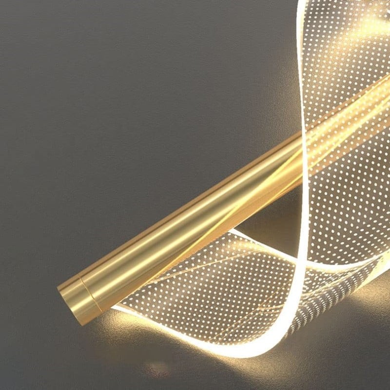Gedraaide Acryl Stream Design wandlamp HL118