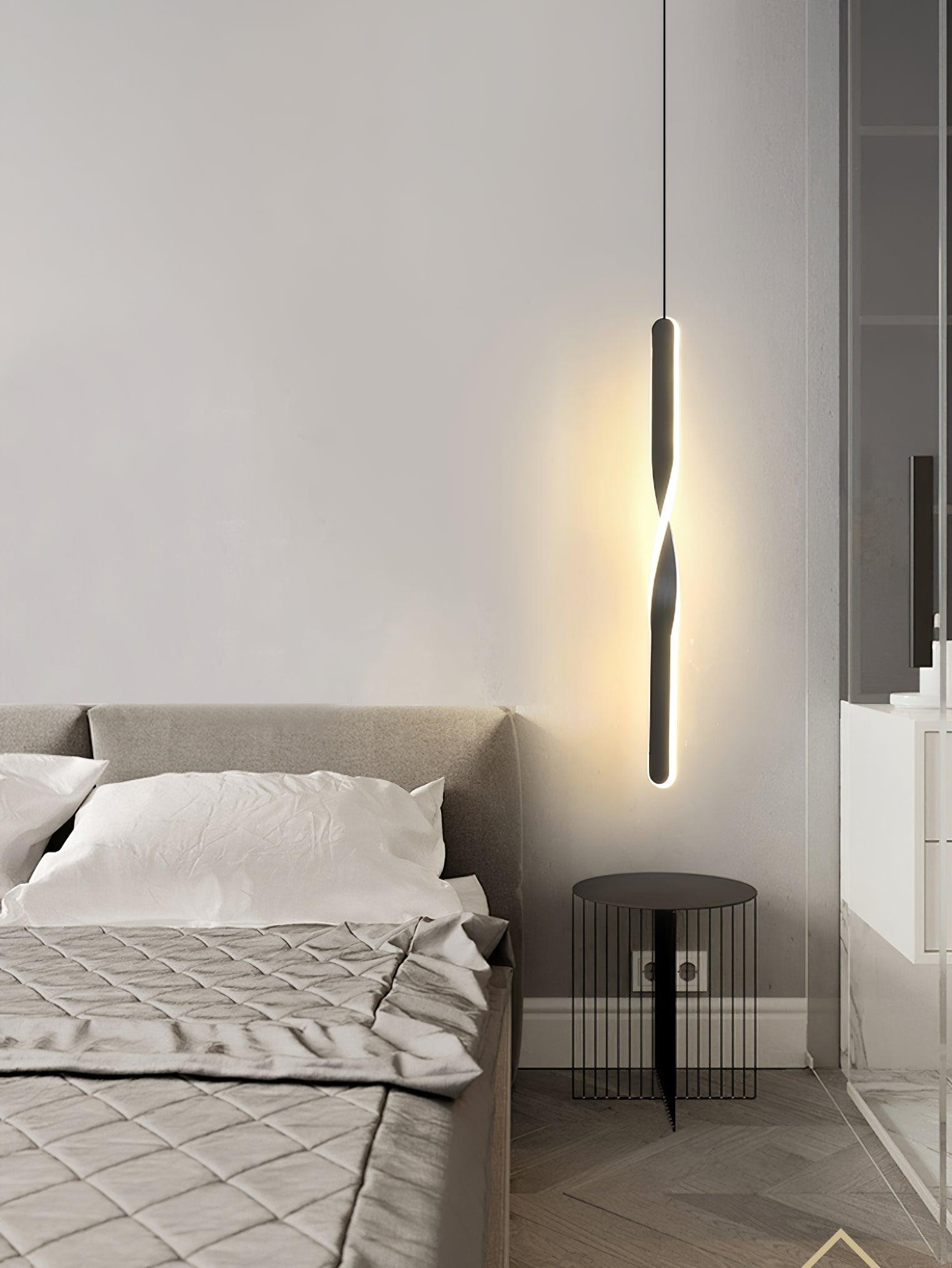 Nordic lineaire lange hanglamp HL729