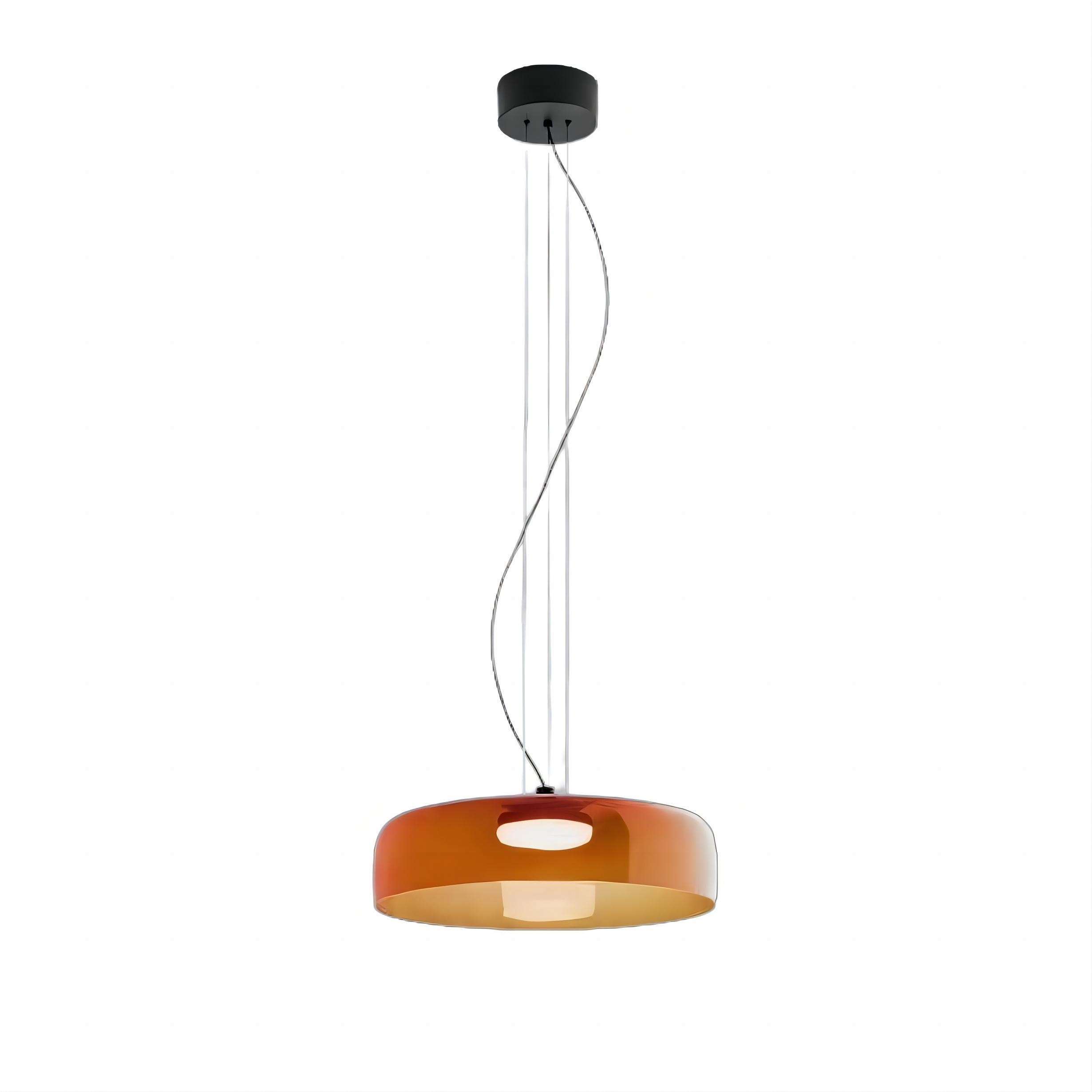 Moderne glazen komvormige hanglamp HL05