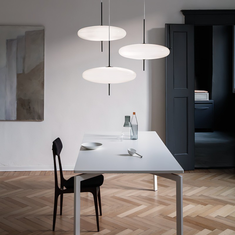 Moderne Ovale Schijf Vliegende Schotel Hanglamp