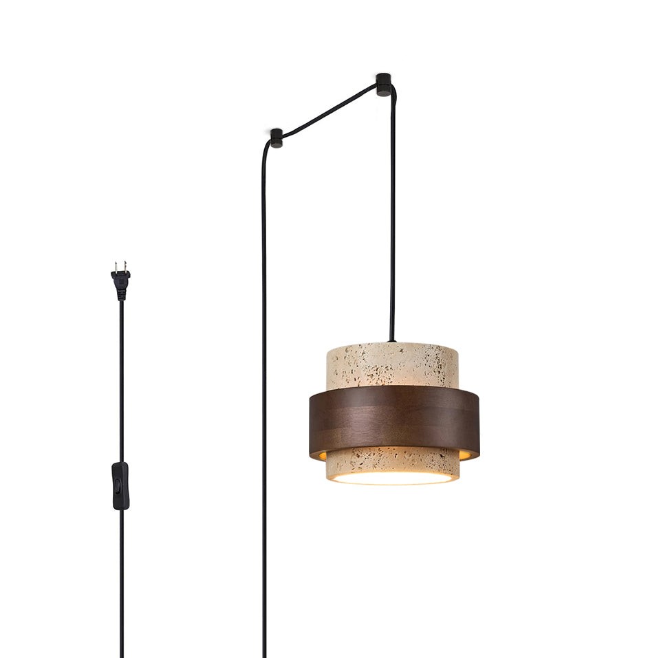 Cole Travertin Plug In Hanglamp HL2609