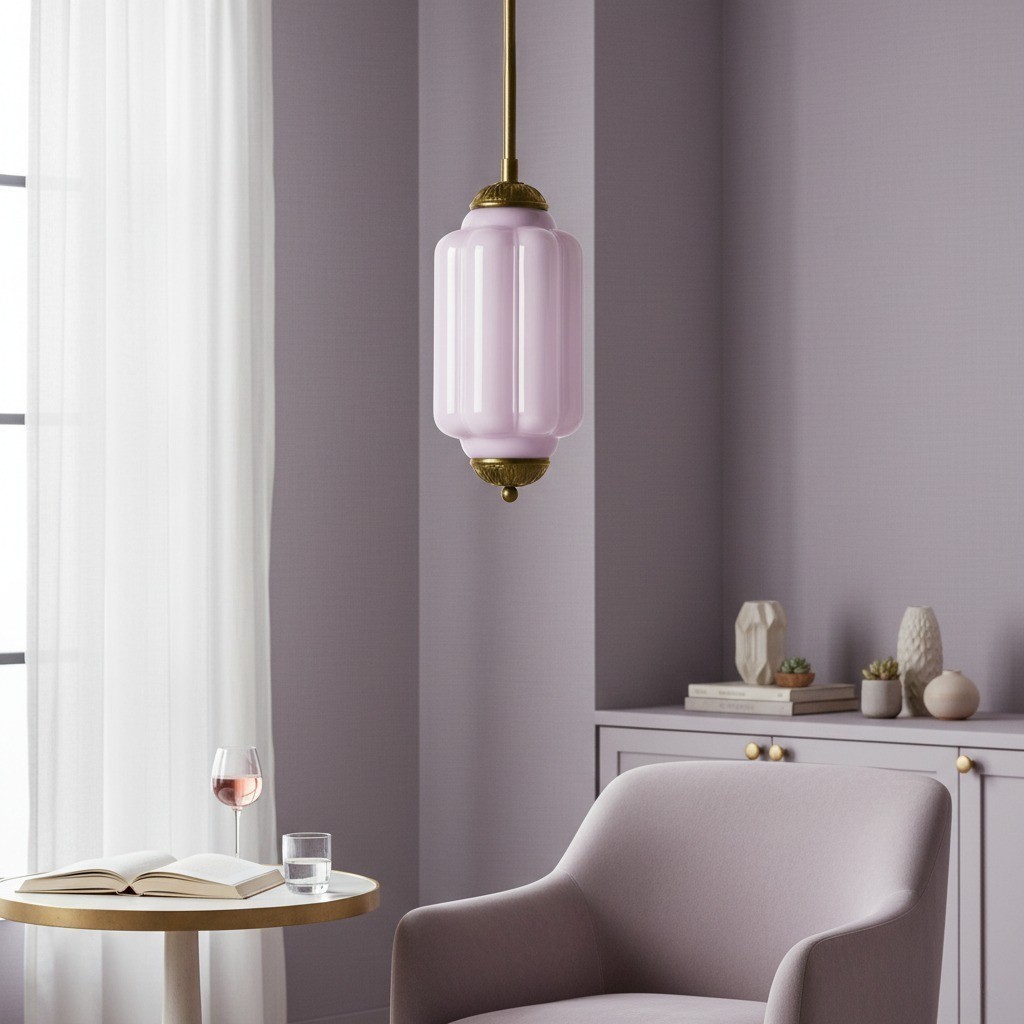 Eloise Eenvoudige Glazen Onregelmatige Lantaarn Hanglamp HL980