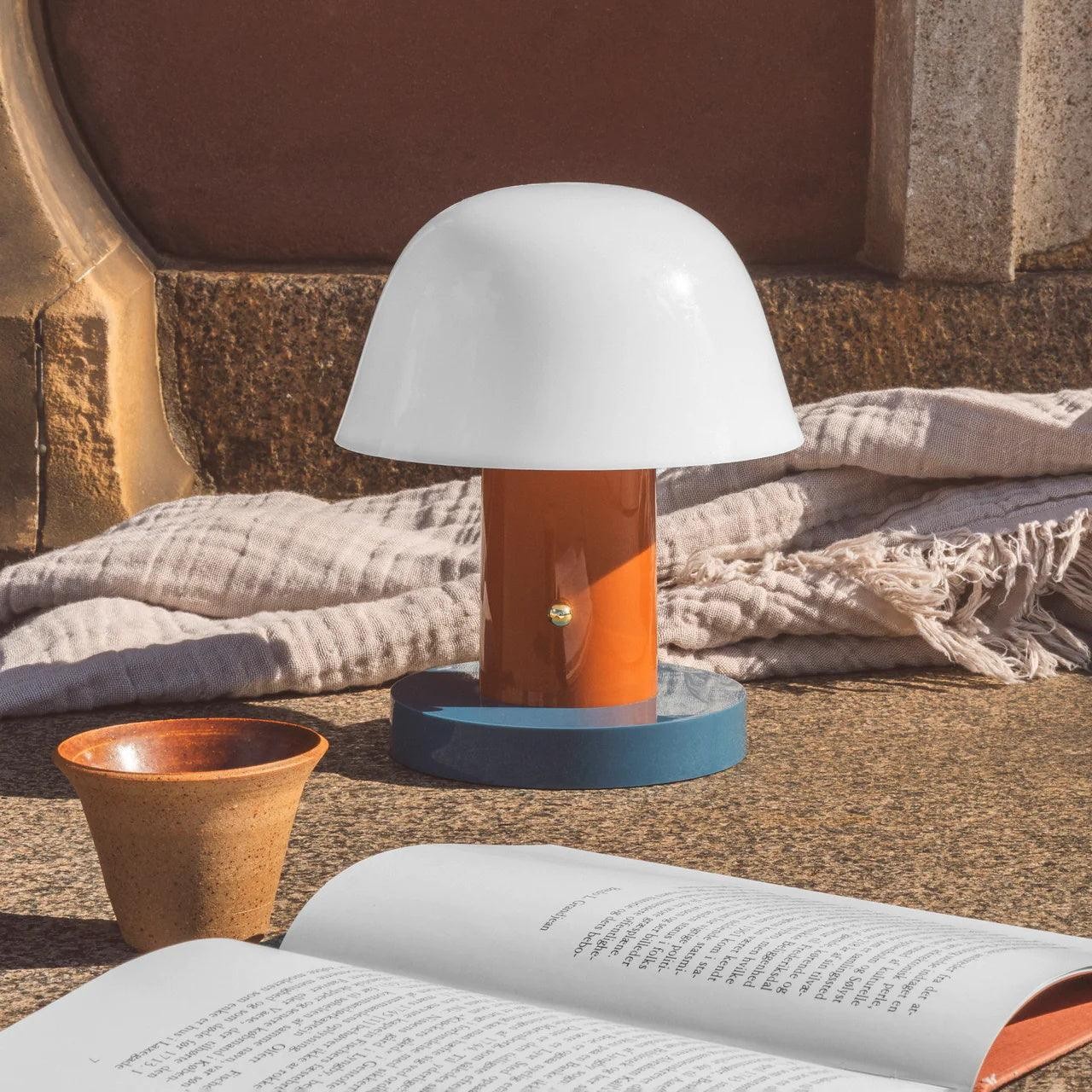Minimalistische Paddenstoel Snoerloze Tafellamp HL679