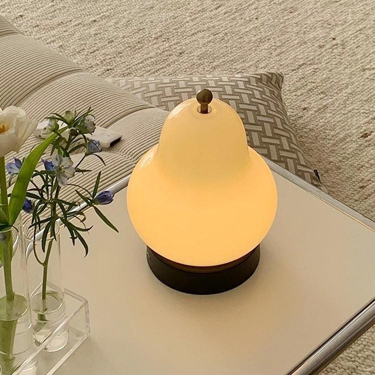 Schattige peervormige tafellamp HL629