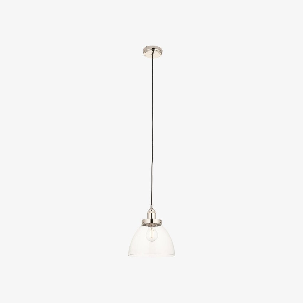 Novera Art Deco Dome hanglamp met in hoogte verstelbare glazen kap - Woonkamer HL2207