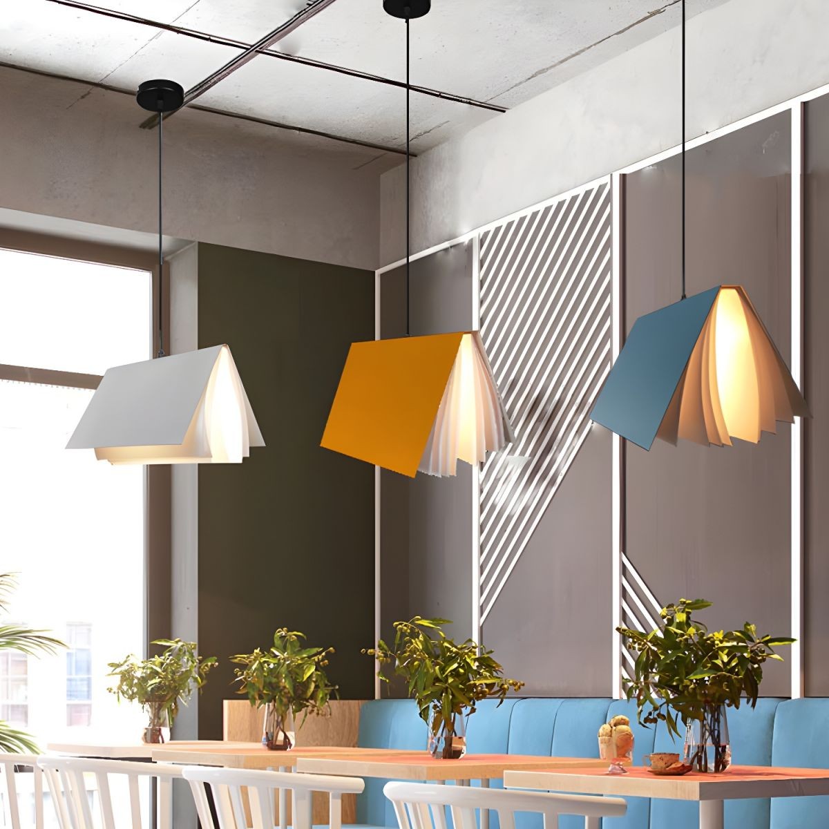Minori Creatieve Kleurrijke Boek Hanglamp HL1274
