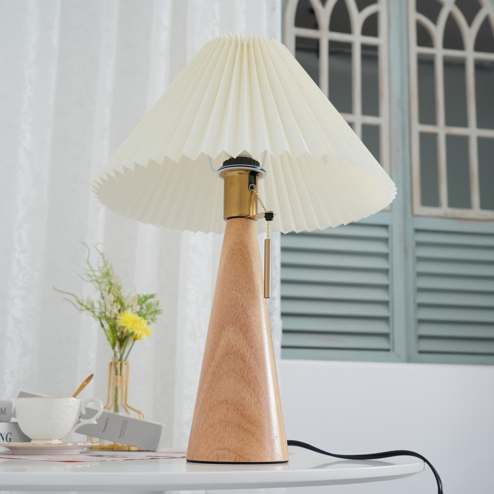 Mode Vintage Houten Tafellamp HL548