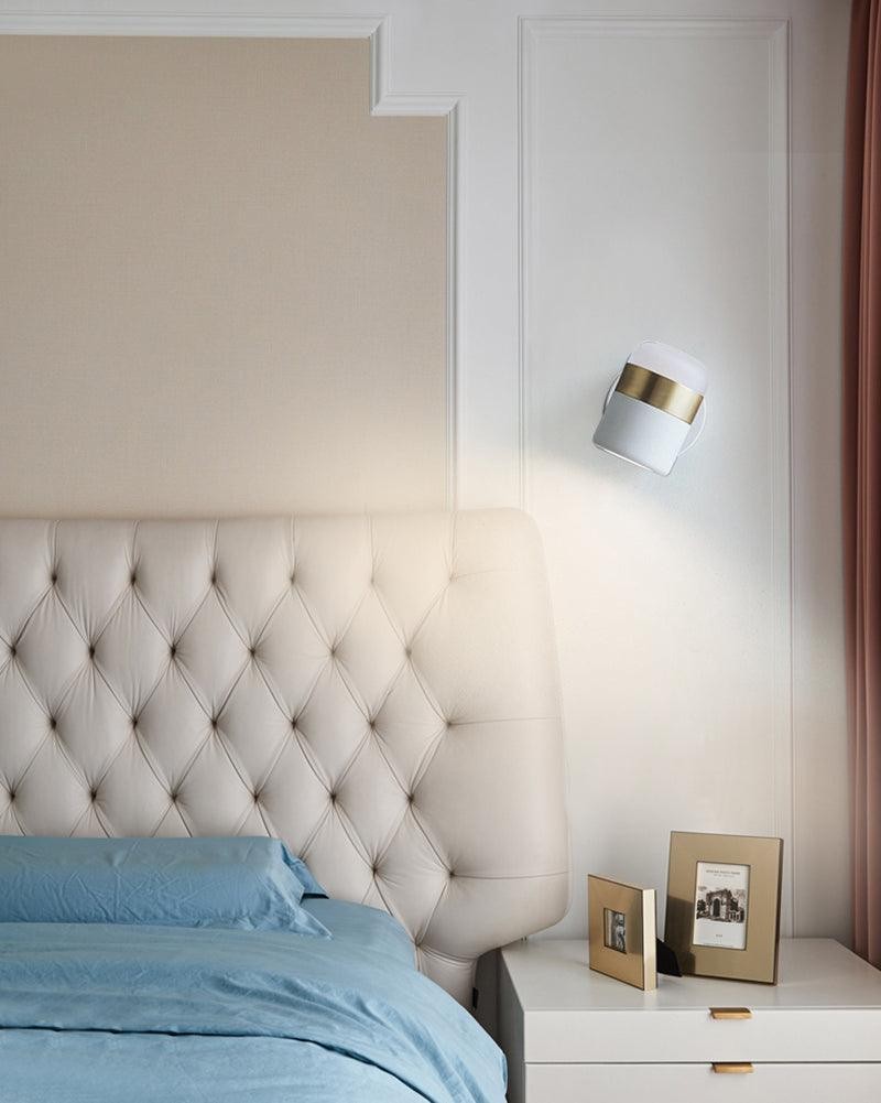 Verstelbare glazen wandlamp HL2931