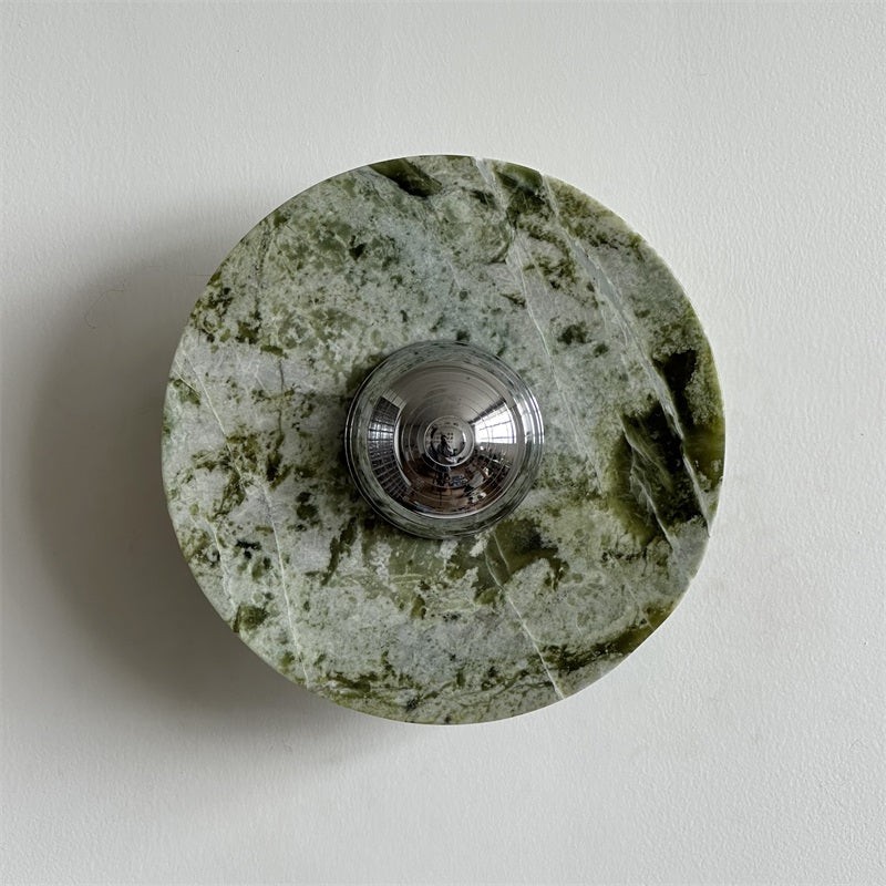 Groene Calacatta marmeren wandlamp HL3185