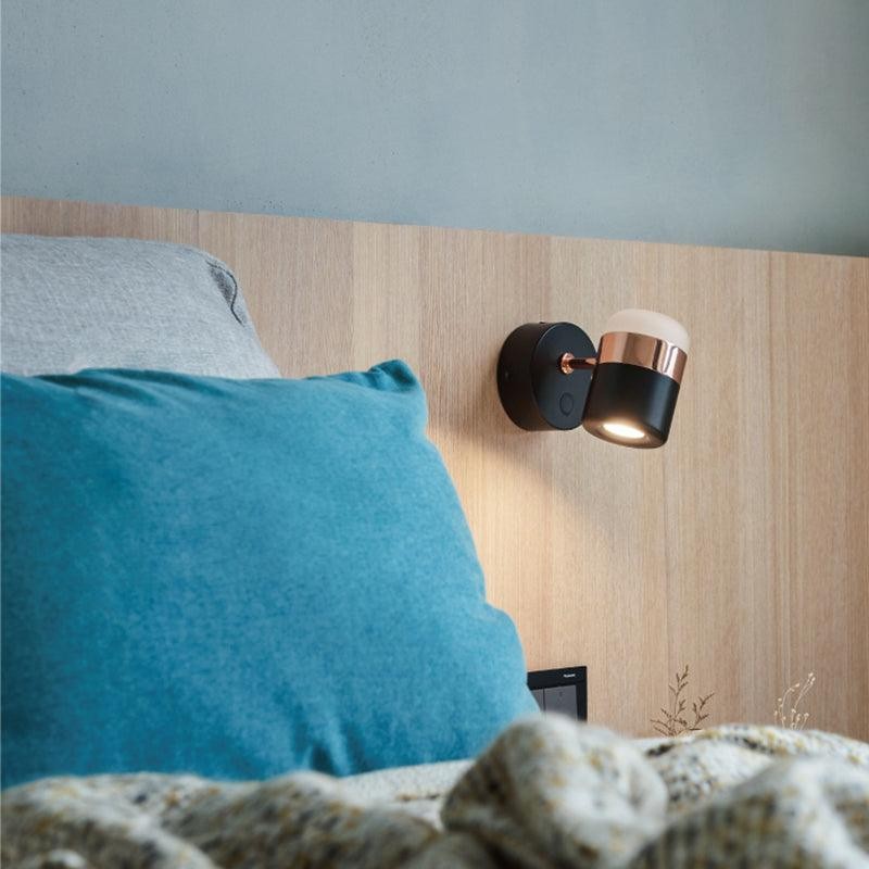 Verstelbare glazen wandlamp HL2931