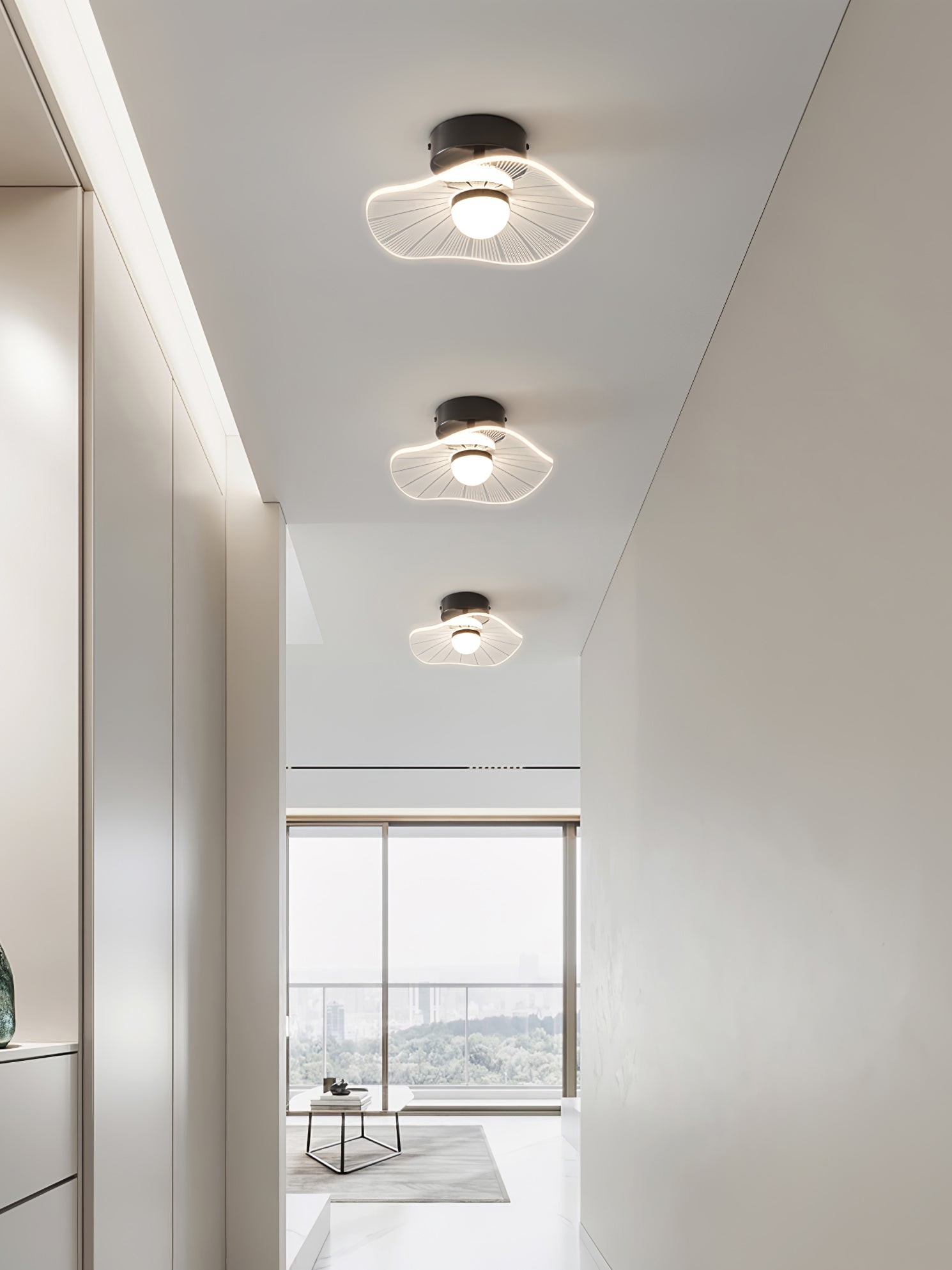 Acryl Lotusblad Plafondlamp HL1309