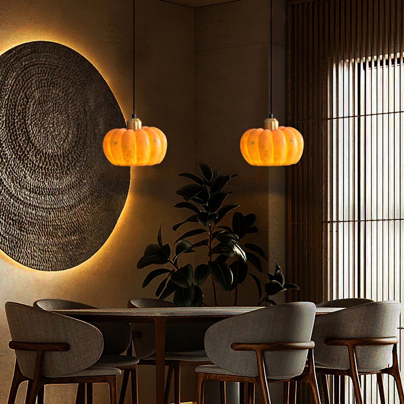 Pompoen Decoratie Hanglamp HL29