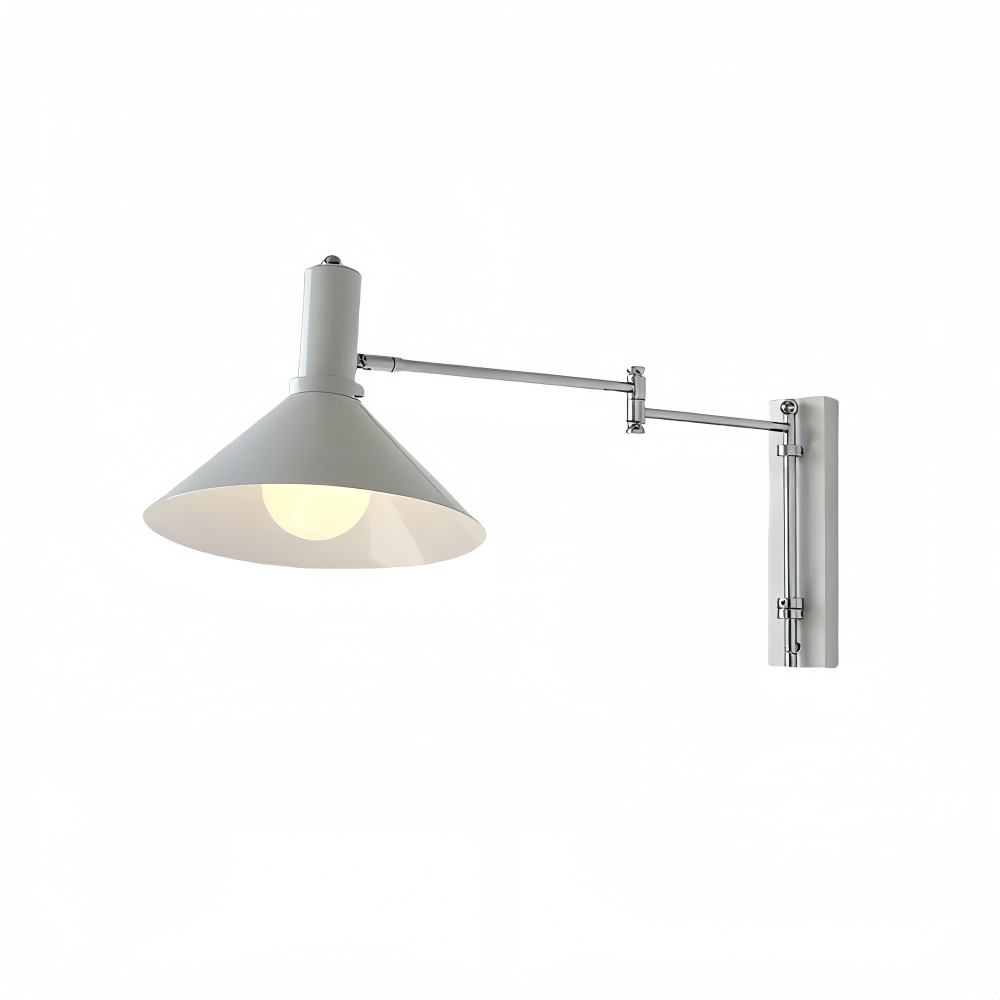 Klassieke moderne verstelbare leeslamp met zwenkarm HL630