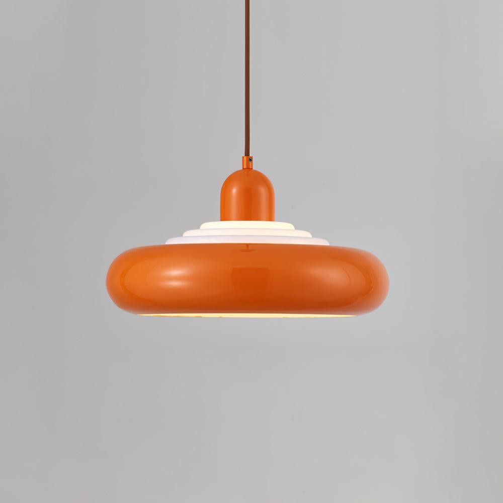 Meerlaagse ronde toren crèmekleurige hanglamp HL401