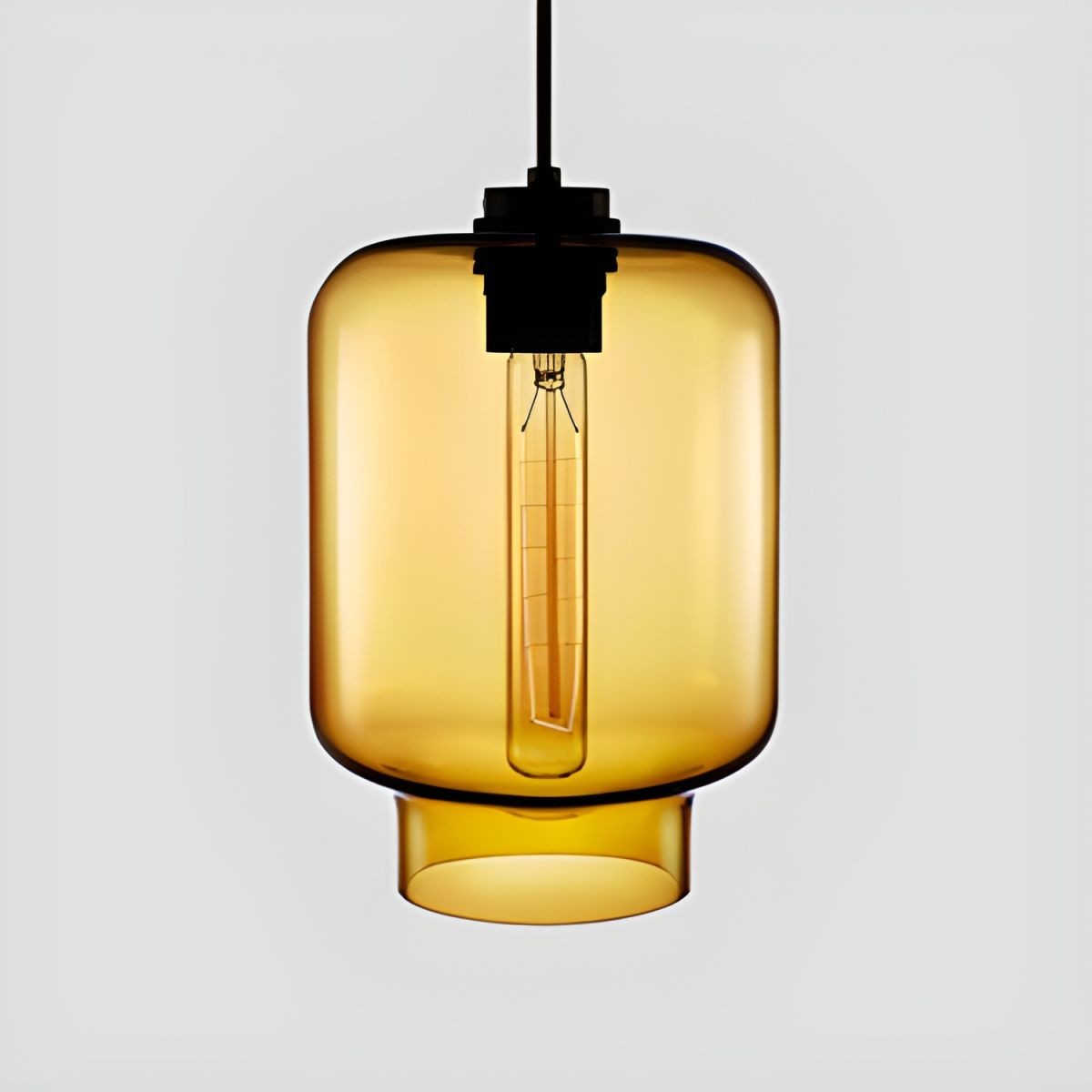 Hanglamp in de Crystalline-serie - Geblazen Glas Veelkleurige Glazen Hanglamp HL1056