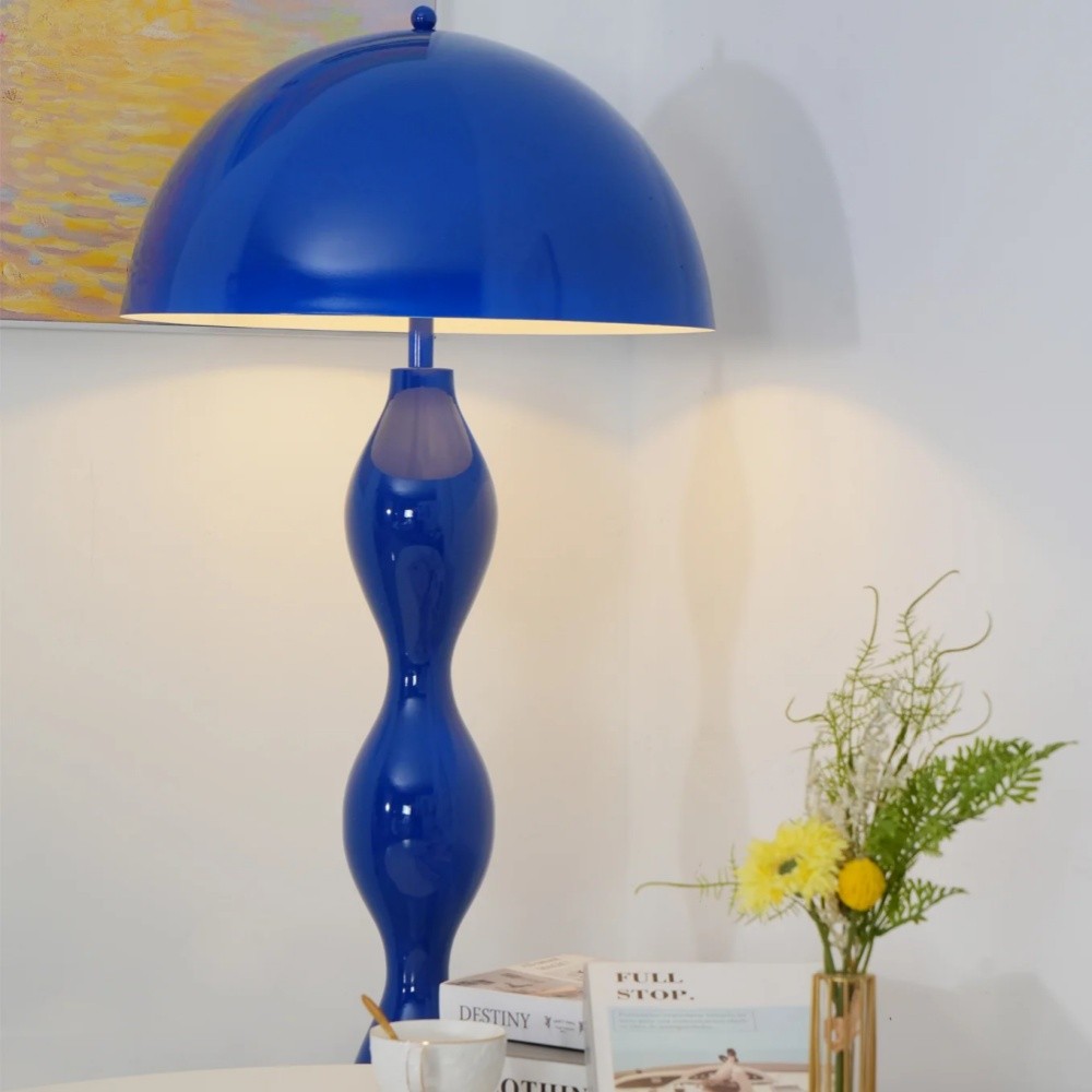 Retro Paddenstoel Bloemknop Vloerlamp HL285