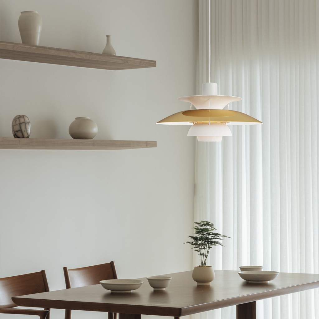 Deense Multilayer Metalen Hanglamp HL38
