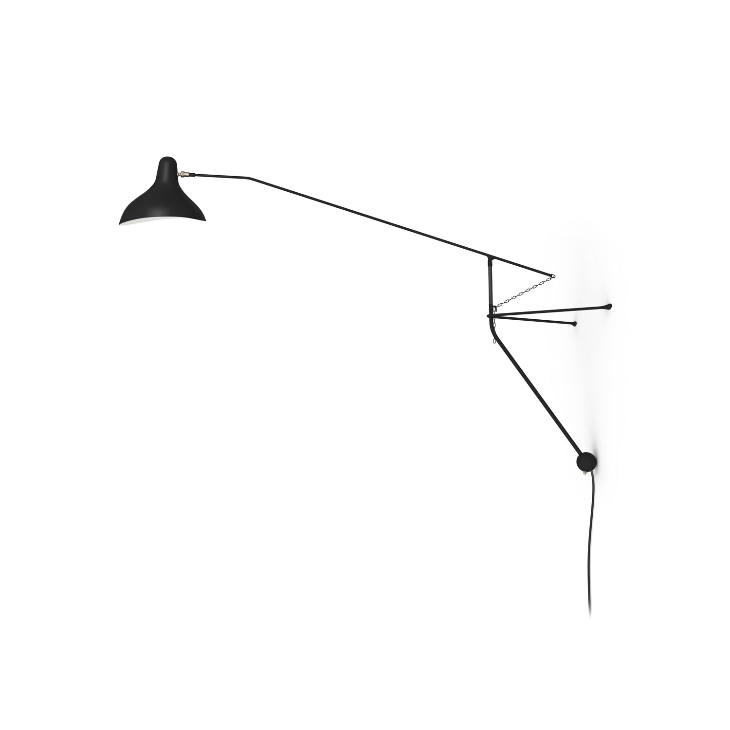 Moderne eendenbek-design Mantis Arm Wandlamp HL1112