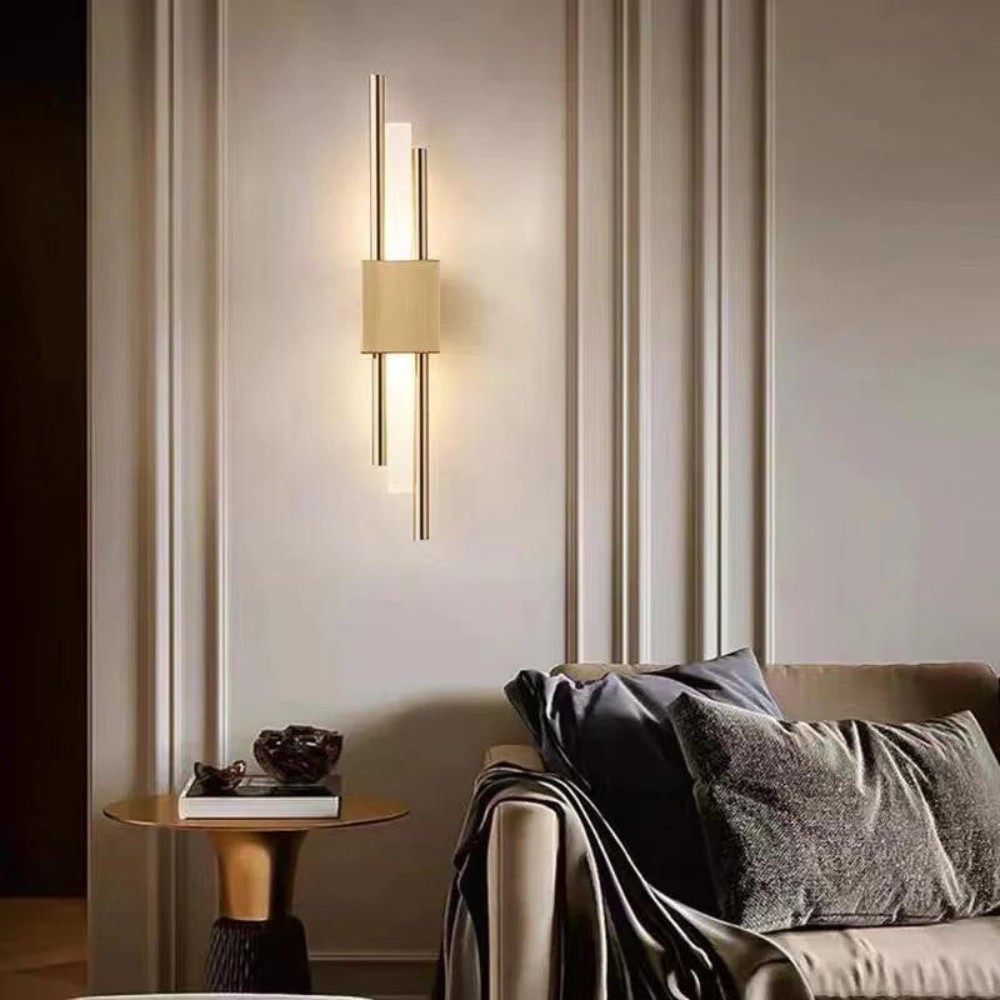 Verfijnde Radiance Marmeren Accent Wandlamp HL3340