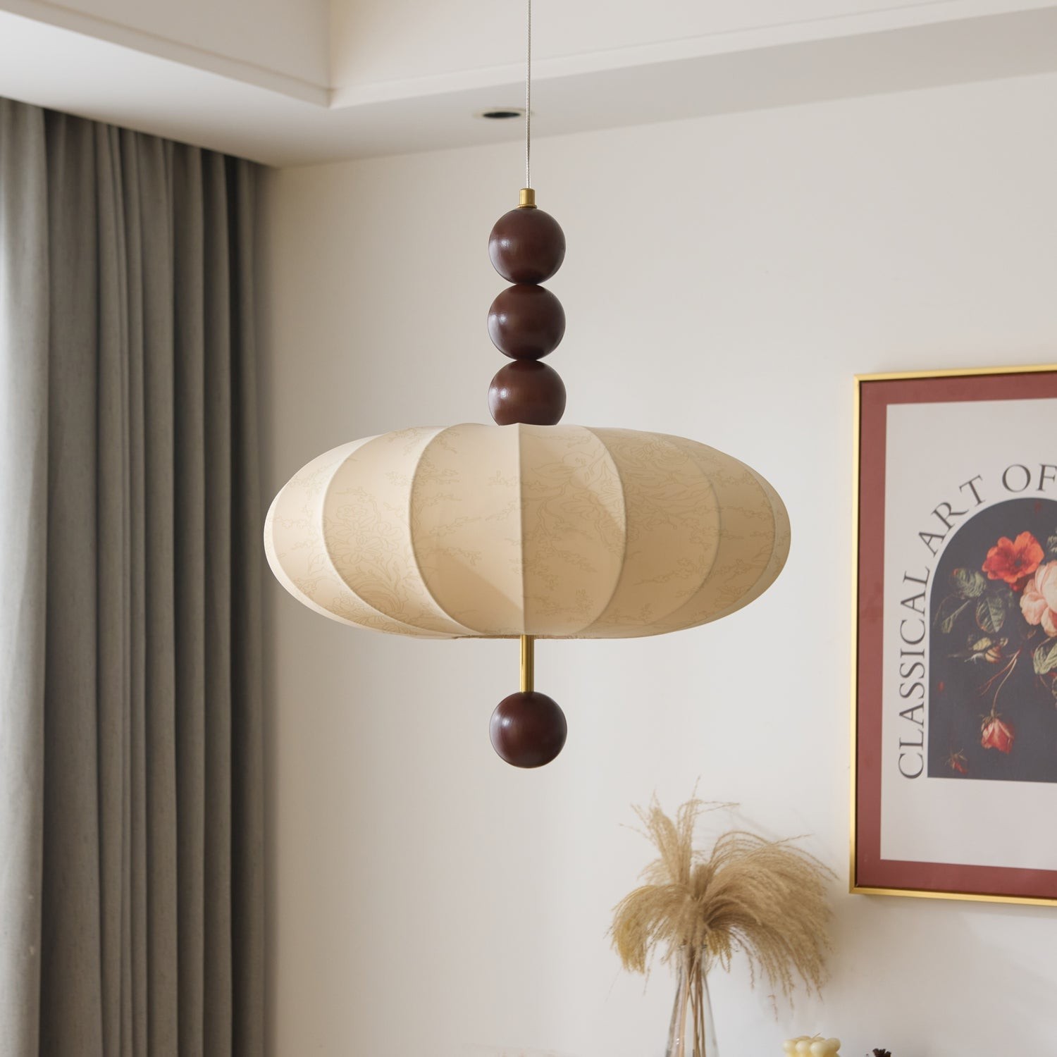 Adelaide stoffen hanglamp HL2903