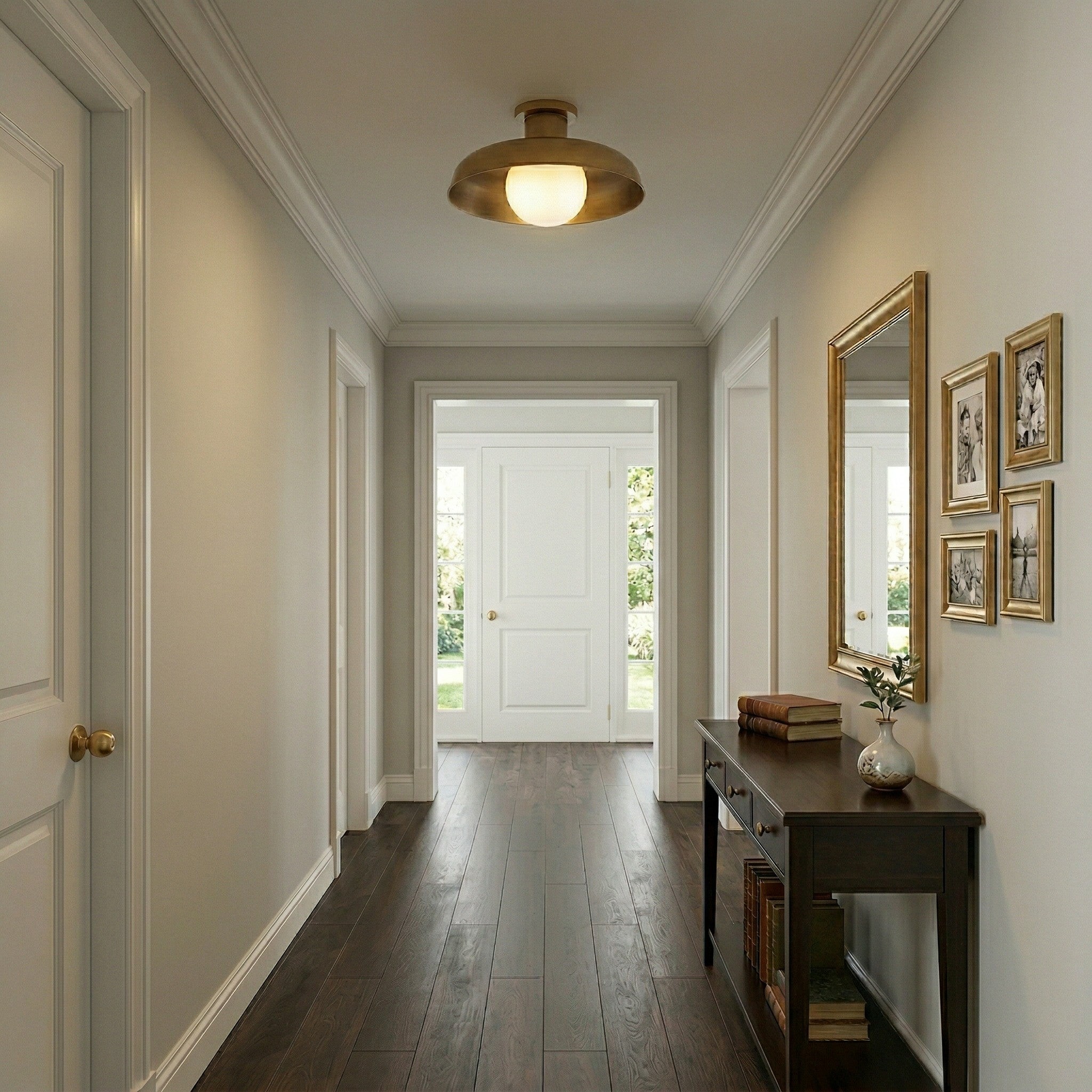 Cadence Semi Flush Plafondlamp HL3175