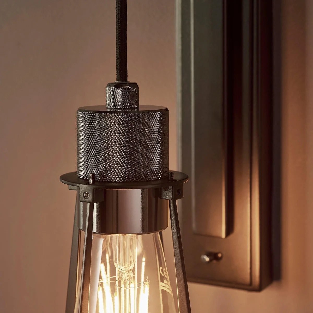 Readium Industriële metalen wandlamp - Moderne tuimelschakelaar voor woonkamer en studeerkamer HL2082