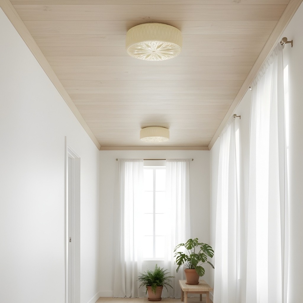 Mistaro Minimalistische Glazen Plafondlamp - Inbouwmodel voor Woonkamer en Slaapkamer HL2462
