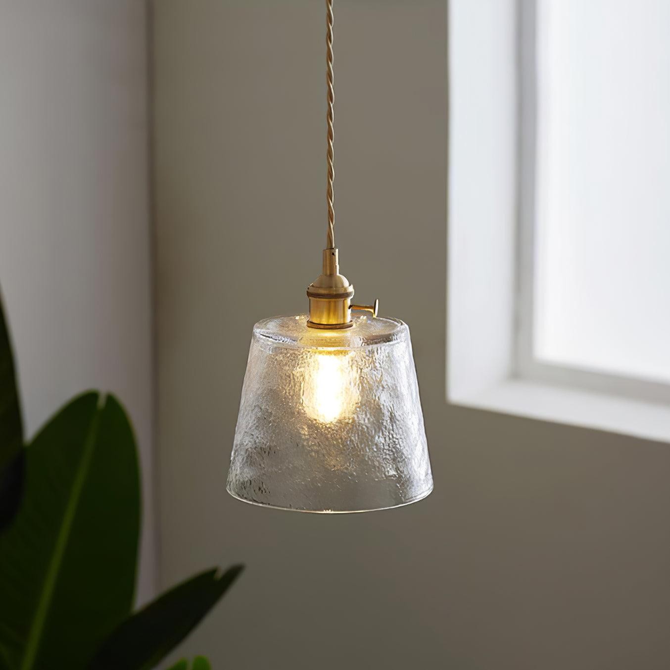 Nordic eenvoudige glazen beker hanglamp HL530