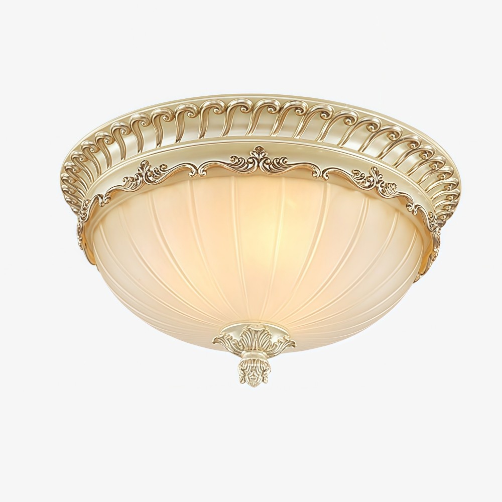 Europese vintage stijl plafondlamp van hars voor slaapkamer HL447