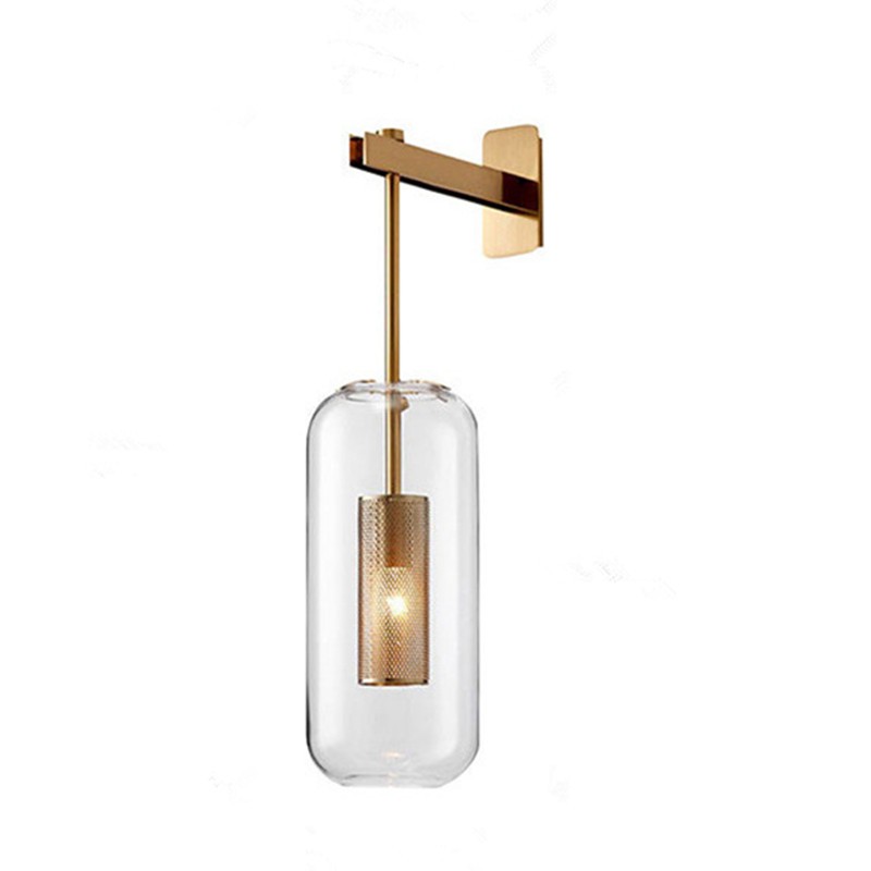 Vadim Geperforeerde Kooi Wandlamp Industrieel