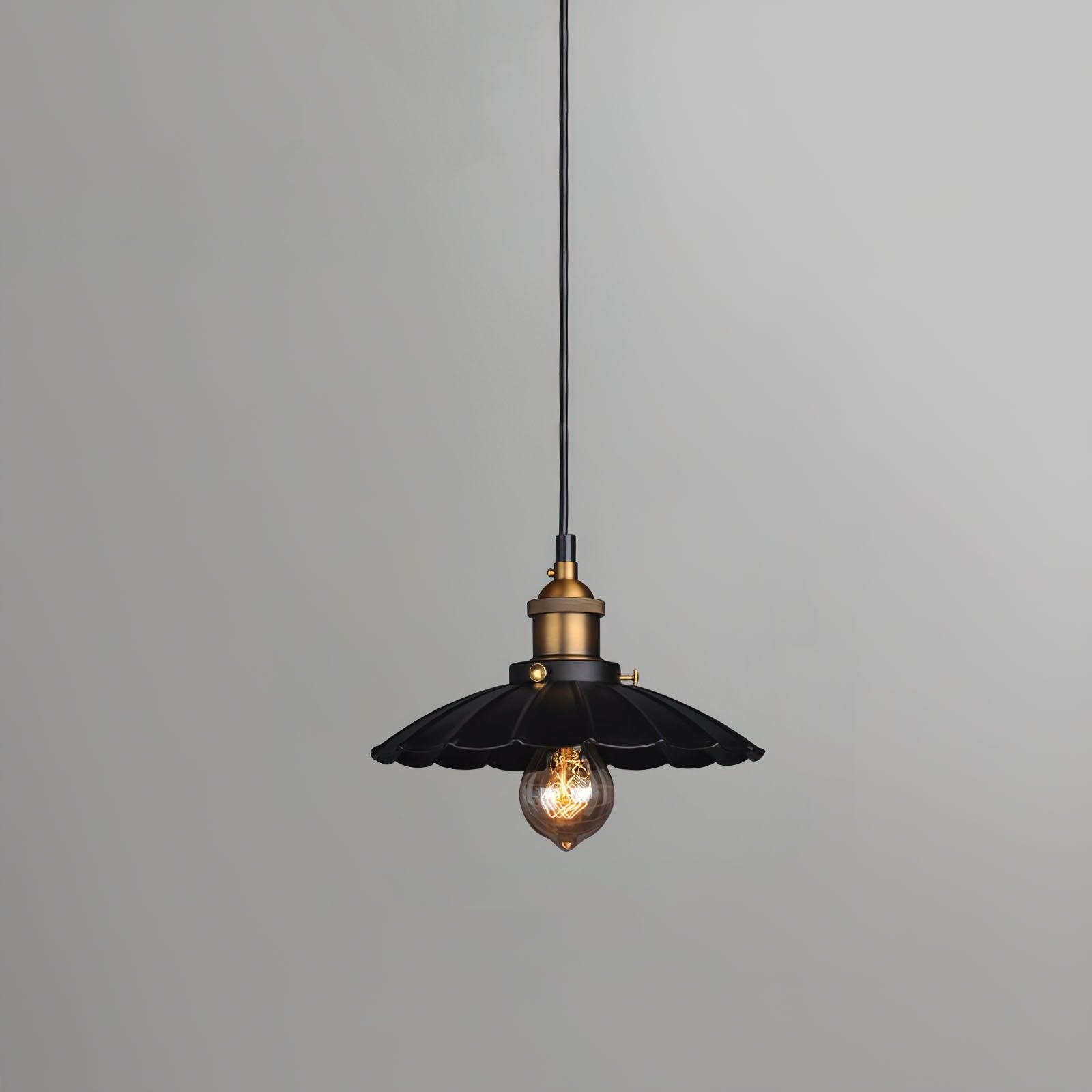 Hanglamp met zwarte rok HL2912
