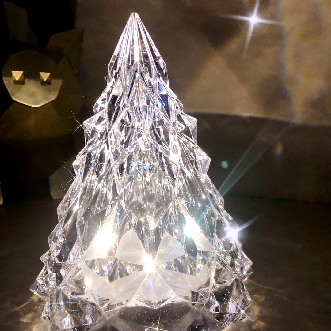 Iceberg Kristal Batterij Tafellamp