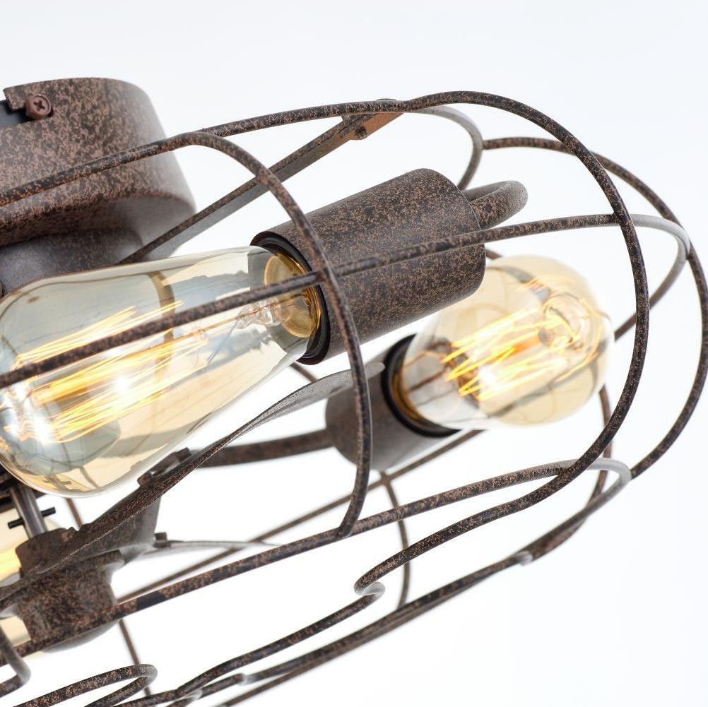 Vintage ventilator kroonluchter
