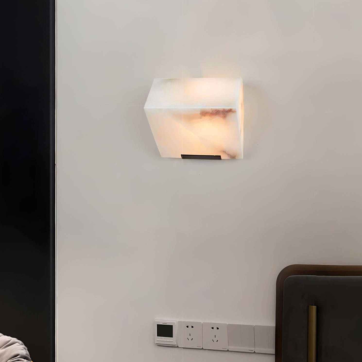Albasten wandlamp voor trappenhuis HL3201