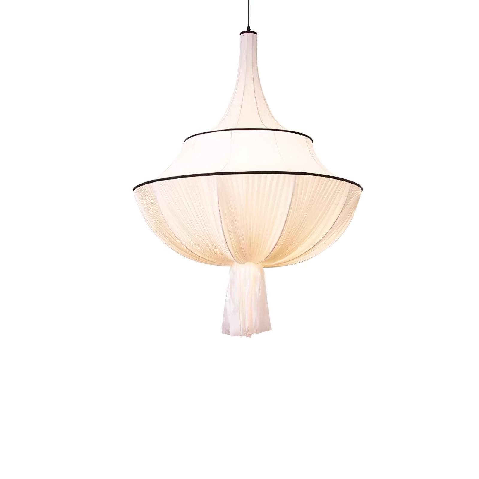 Stoffen kunst decoratieve hanglamp HL716