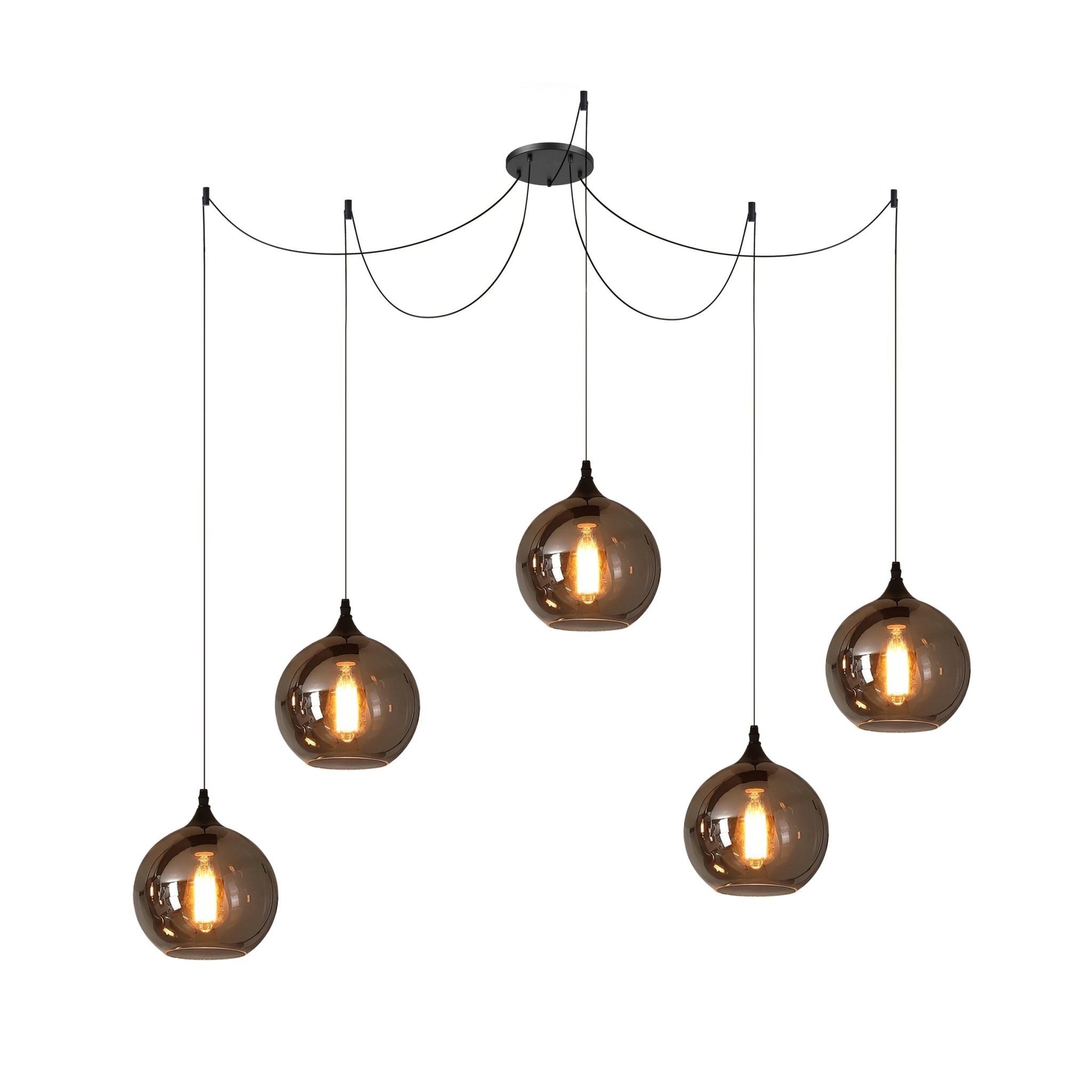Flesvormige hanglamp HL2916