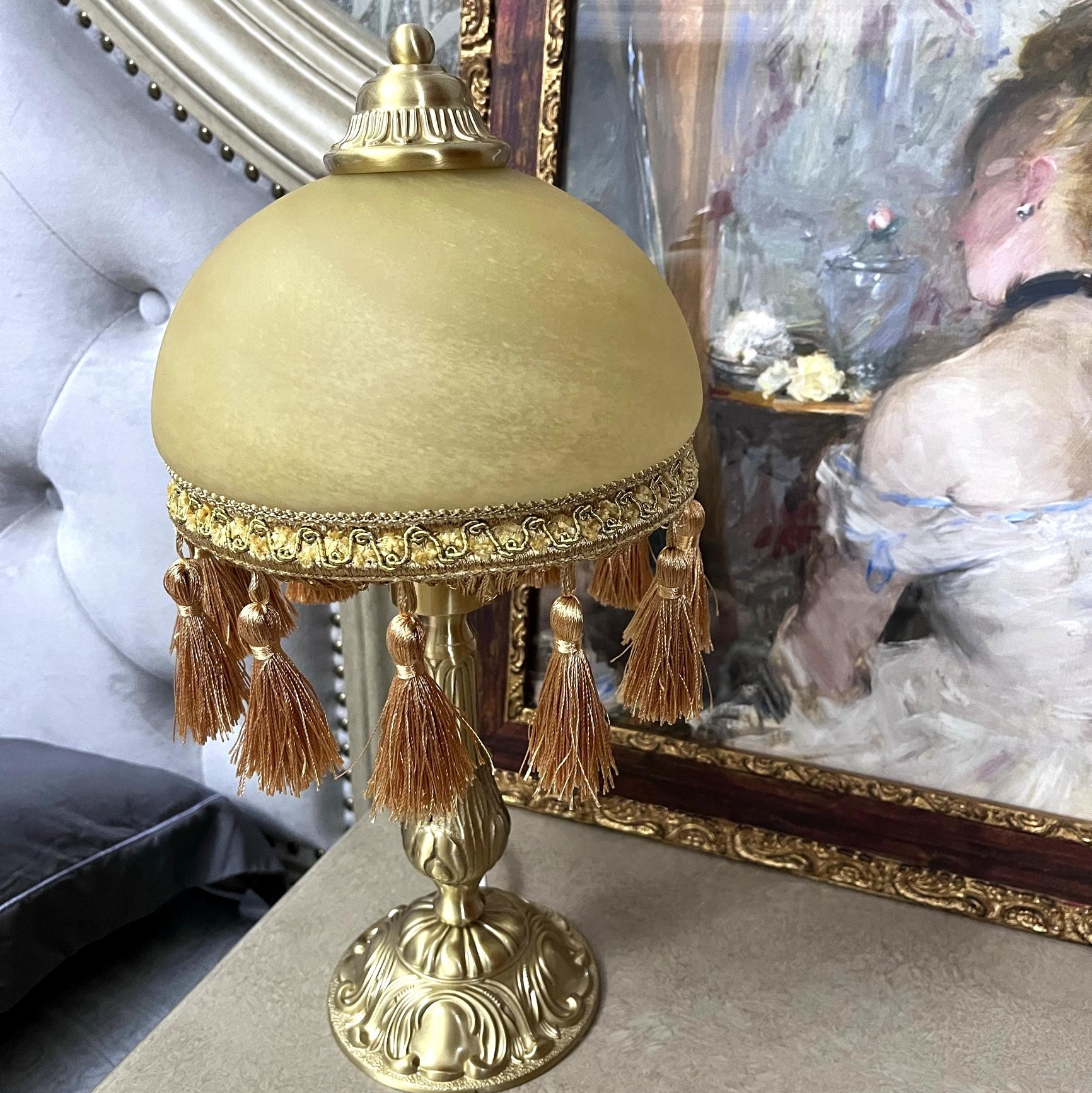 Romantisch vintage bedlampje