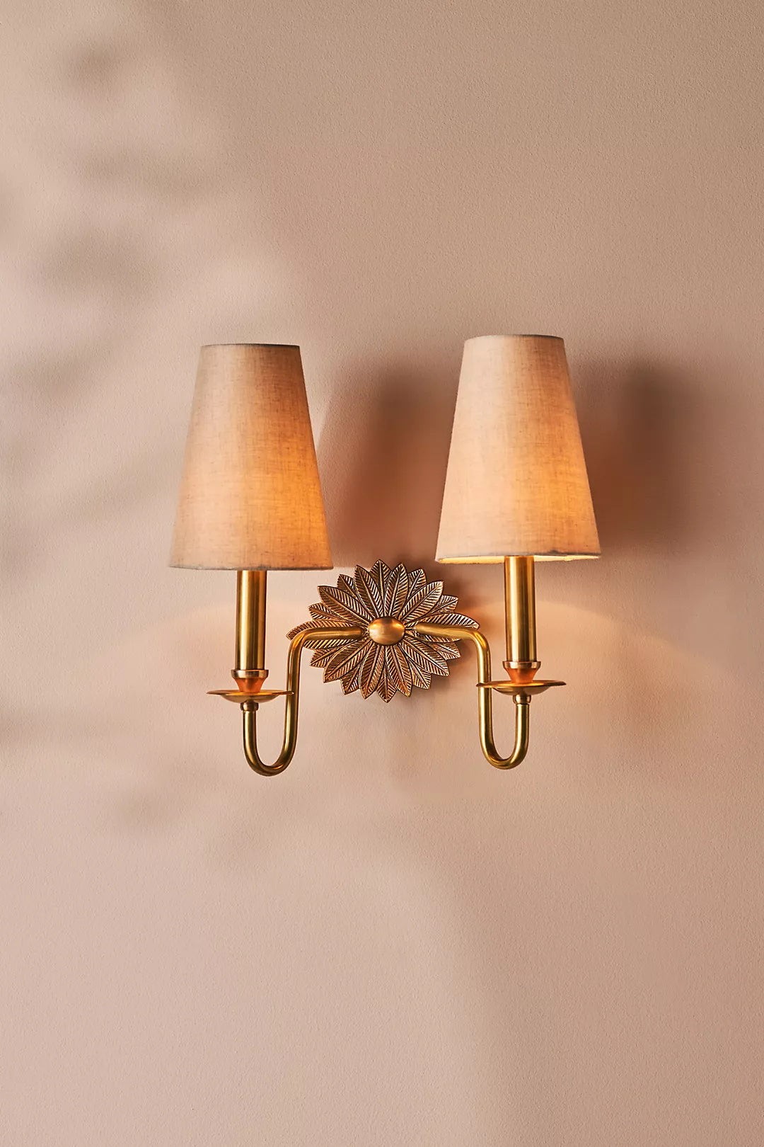 Demeter dubbele wandlamp HL3147