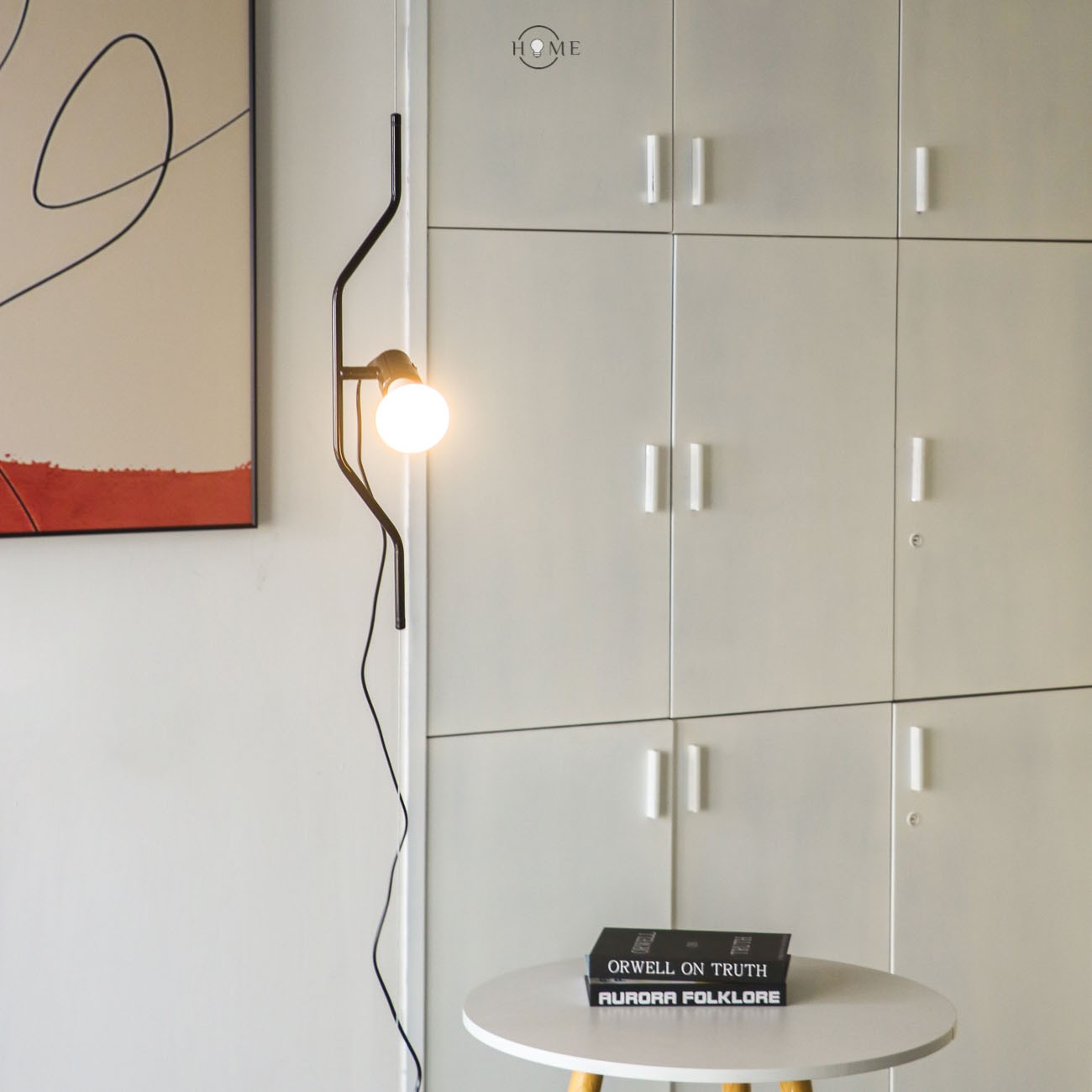 Minimalistische Metalen Lineair Design Lamp