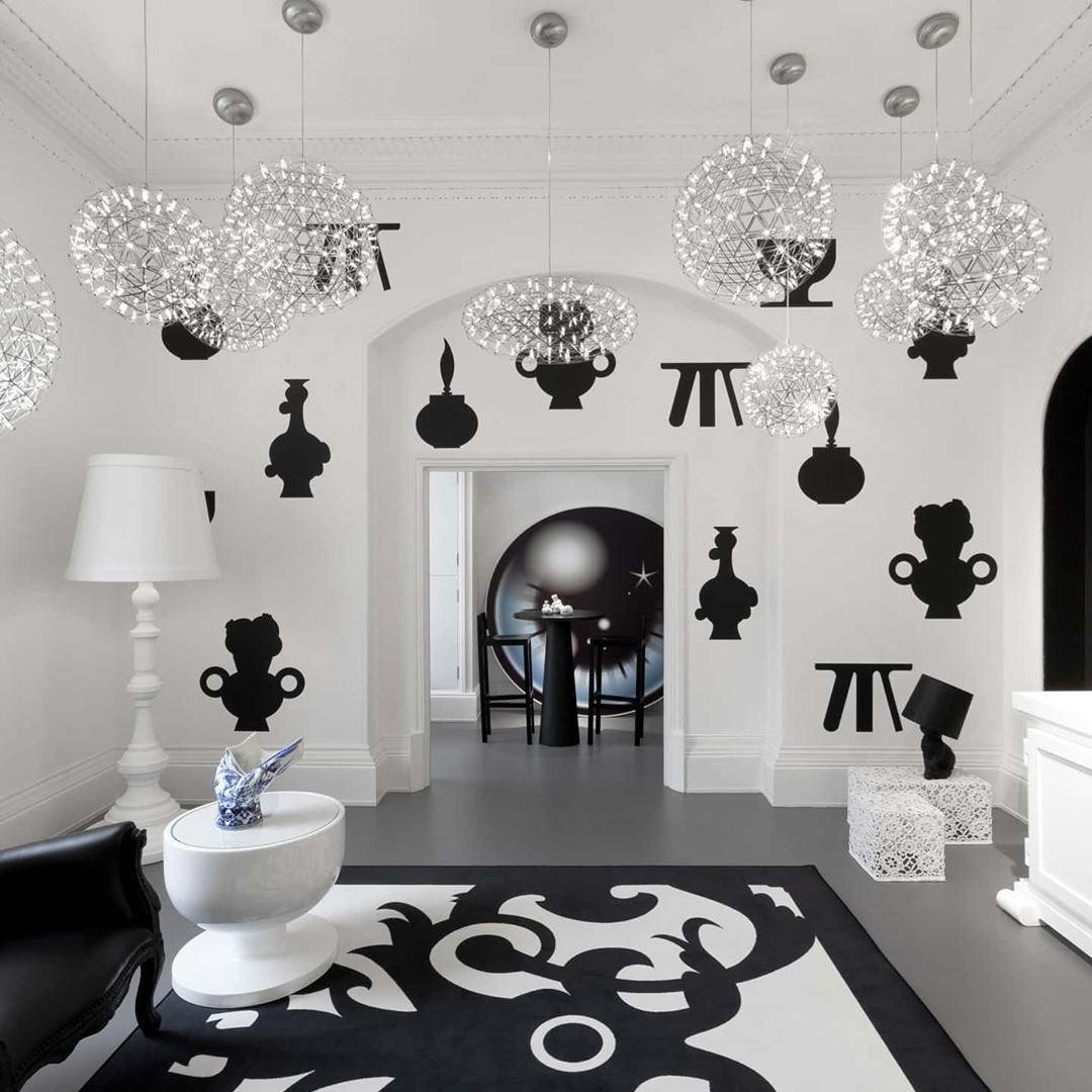 Zilveren Spark Ball hanglamp HL1407